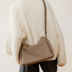 Vintage Genuine Leather Shoulder Crossbody Underarm Bag