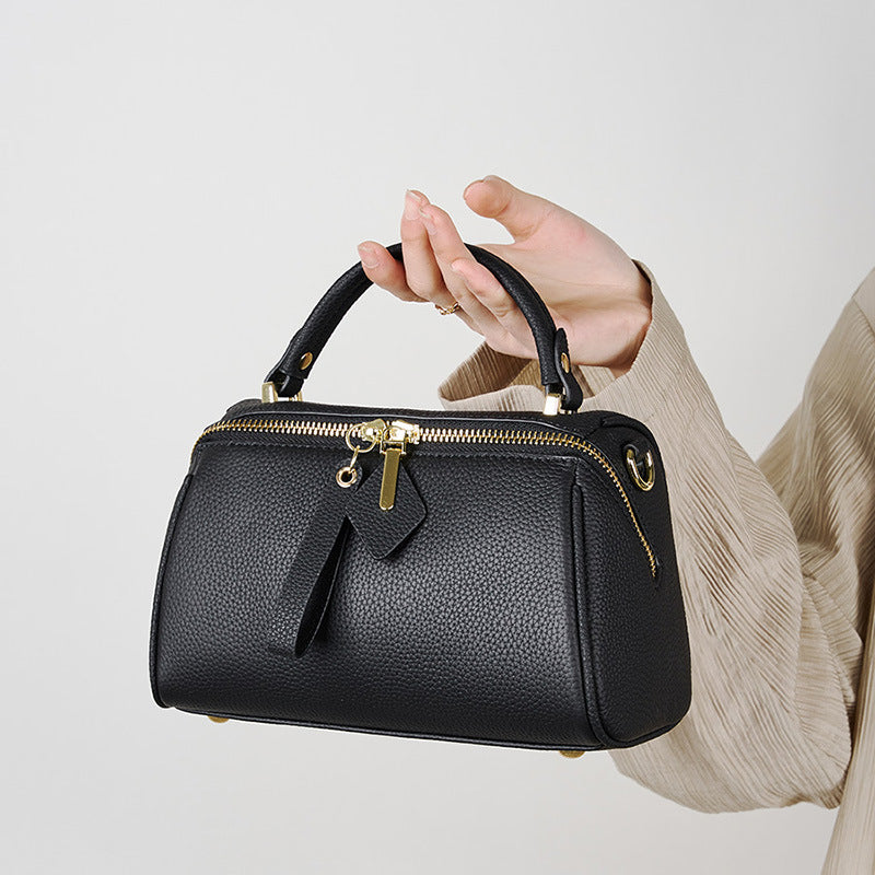 Vintage Shoulder Crossbody Boston Bag
