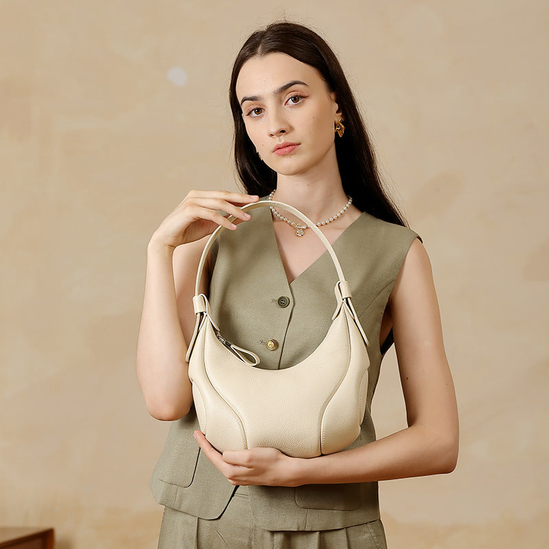 Vintage Top Handle Shoulder Crossbody Dumpling Bag