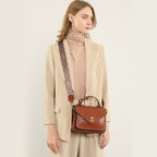 Vintage Top Handle Shoulder Crossbody Satchel