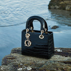 Stylish Top Handle Shoulder Crossbody Lady Dior Bag