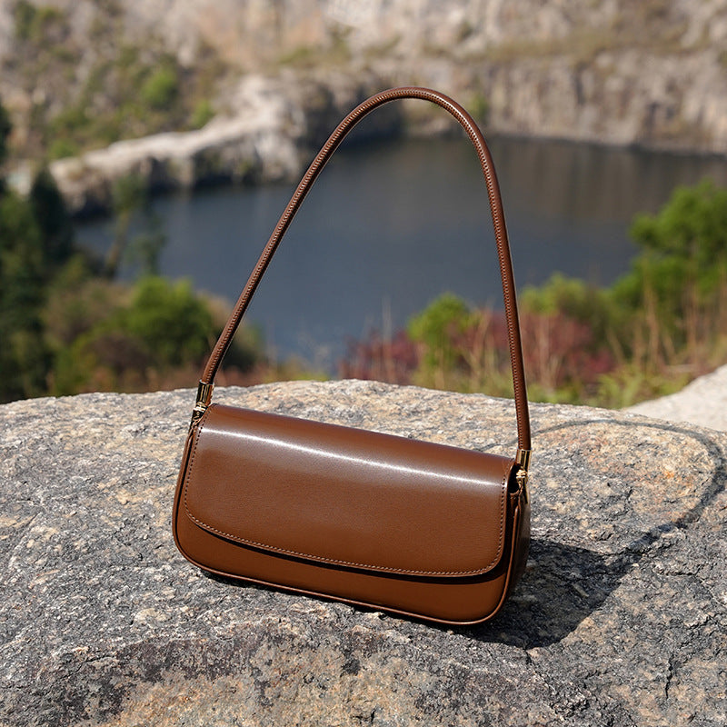 Minimalist Commuter Top Handle Shoulder Underarm Bag