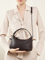 Vintage Top Handle Crossbody Dumpling Bag