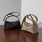 Genuine Leather Shoulder Crossbody Top Handle Tote Bag