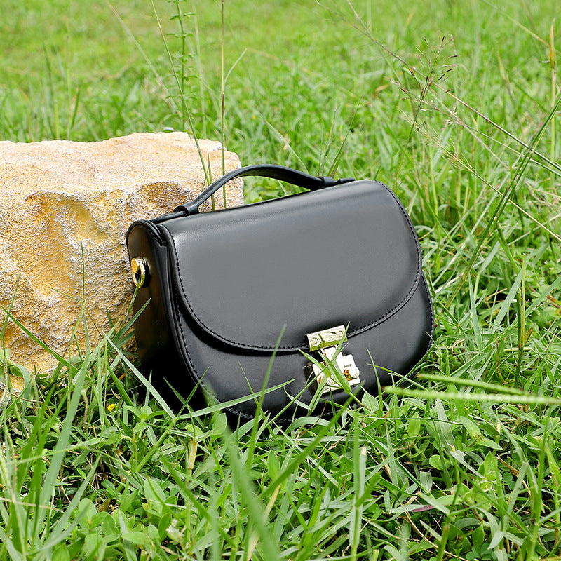 Premium Genuine Leather Shoulder Crossbody Crescent Bag