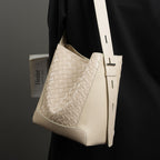 Genuine Leather Large Capacity Shoulder Handheld Tote Bag