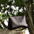 Genuine Leather Shoulder Crossbody Tote