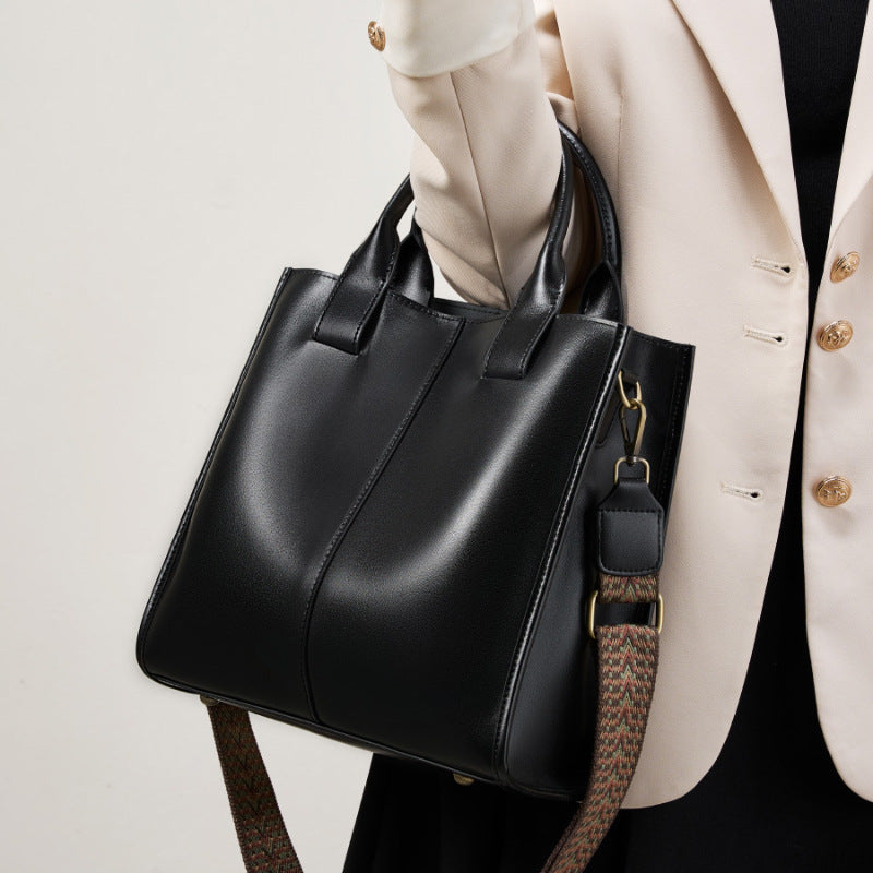 Large Capacity Crossbody Handheld Bucket Bag