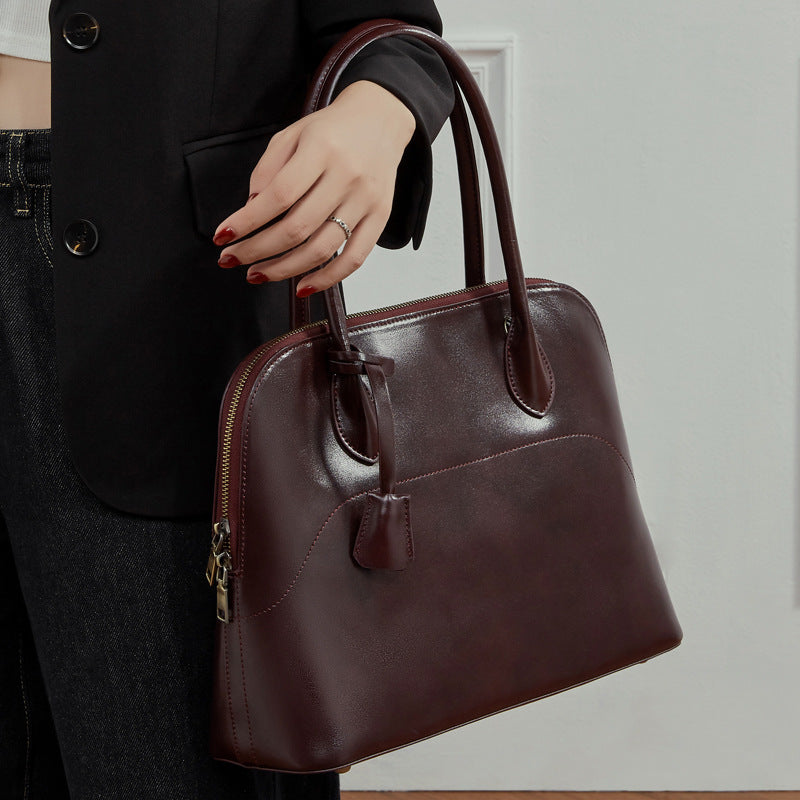 Large Capacity Top-Handle Crossbody Bowling Bag