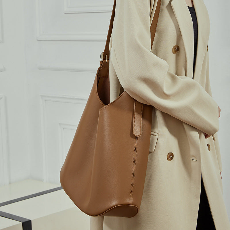 Trendy Crossbody Tote Bag