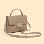 Genuine Leather Crossbody Handheld Shell Bag