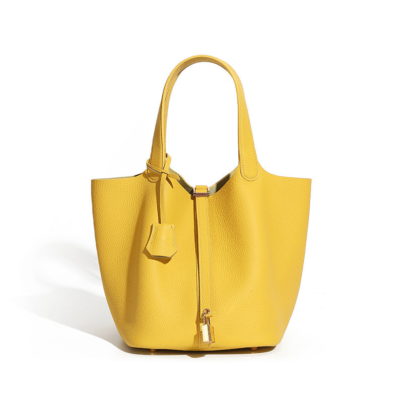 Premium Exquisite Bucket Bag with Top Handle