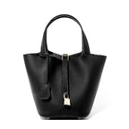 Premium Leather Bucket Handbag
