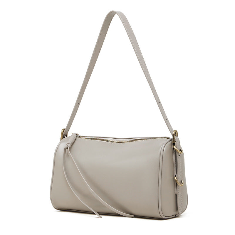 Genuine Leather Crossbody Handheld Pillow Bag