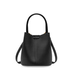 Genuine Leather Shoulder Crossbody Handbag Bucket Bag