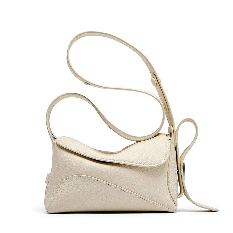 Large Capacity Genuine Leather Shoulder Crossbody Tote Bag