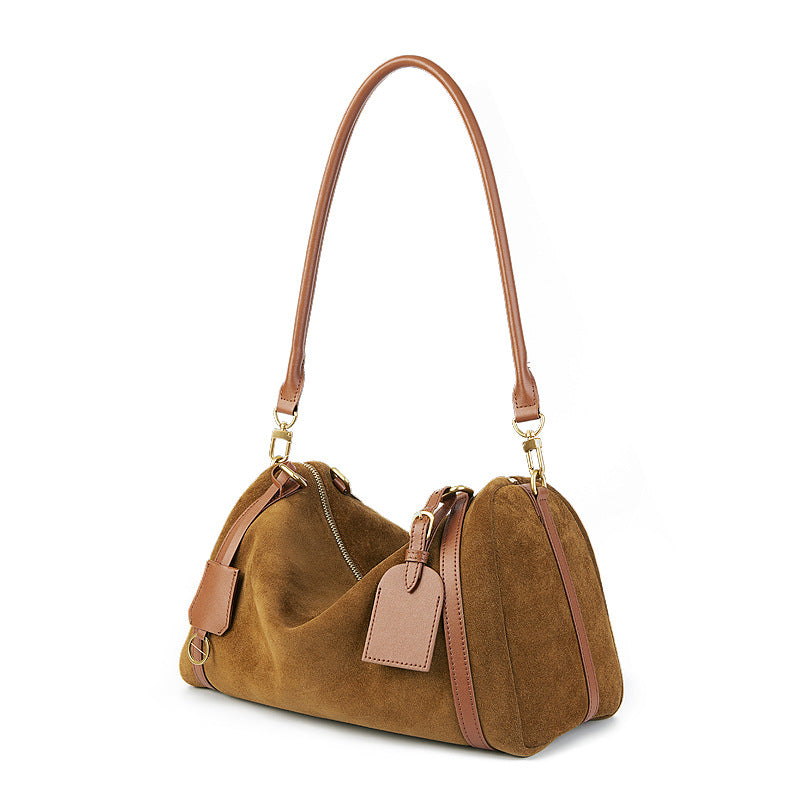 Genuine Leather Crossbody Handheld Tote Bag