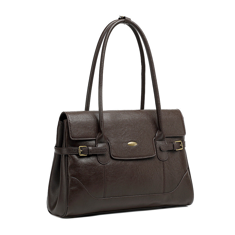 Vintage Large Capacity Shoulder Tote Bag