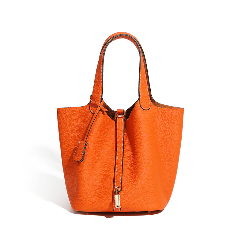 Premium Exquisite Bucket Bag with Top Handle