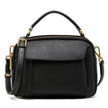 Vintage Single-Strap Crossbody Bag With Top Handle