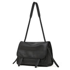 Vintage Genuine Leather Shoulder Crossbody Tote Bag