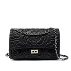 Tweed style Shoulder Crossbody Chain Bag