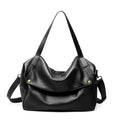 Western Style Genuine Leather Large Capacity Tote Bag