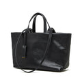 Vintage Genuine Leather Shoulder Tote Bag