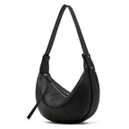 Commuter Genuine Leather Shoulder Crossbody Dumpling Bag