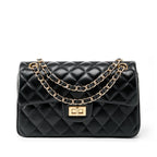 Fashionable Quilted Chain Shoulder Crossbody Bag