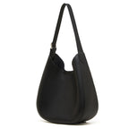 Genuine Leather Top-Handle Crossbody Tote Bag