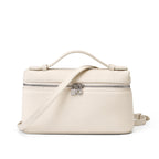 Vintage Genuine Leather Lunchbox Bag