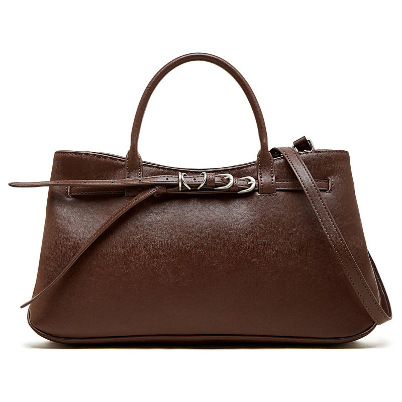Vintage Shoulder Crossbody Top Handle Briefcase