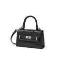 Stylish Kelly Bag With Top Handles And Shoulder Strap