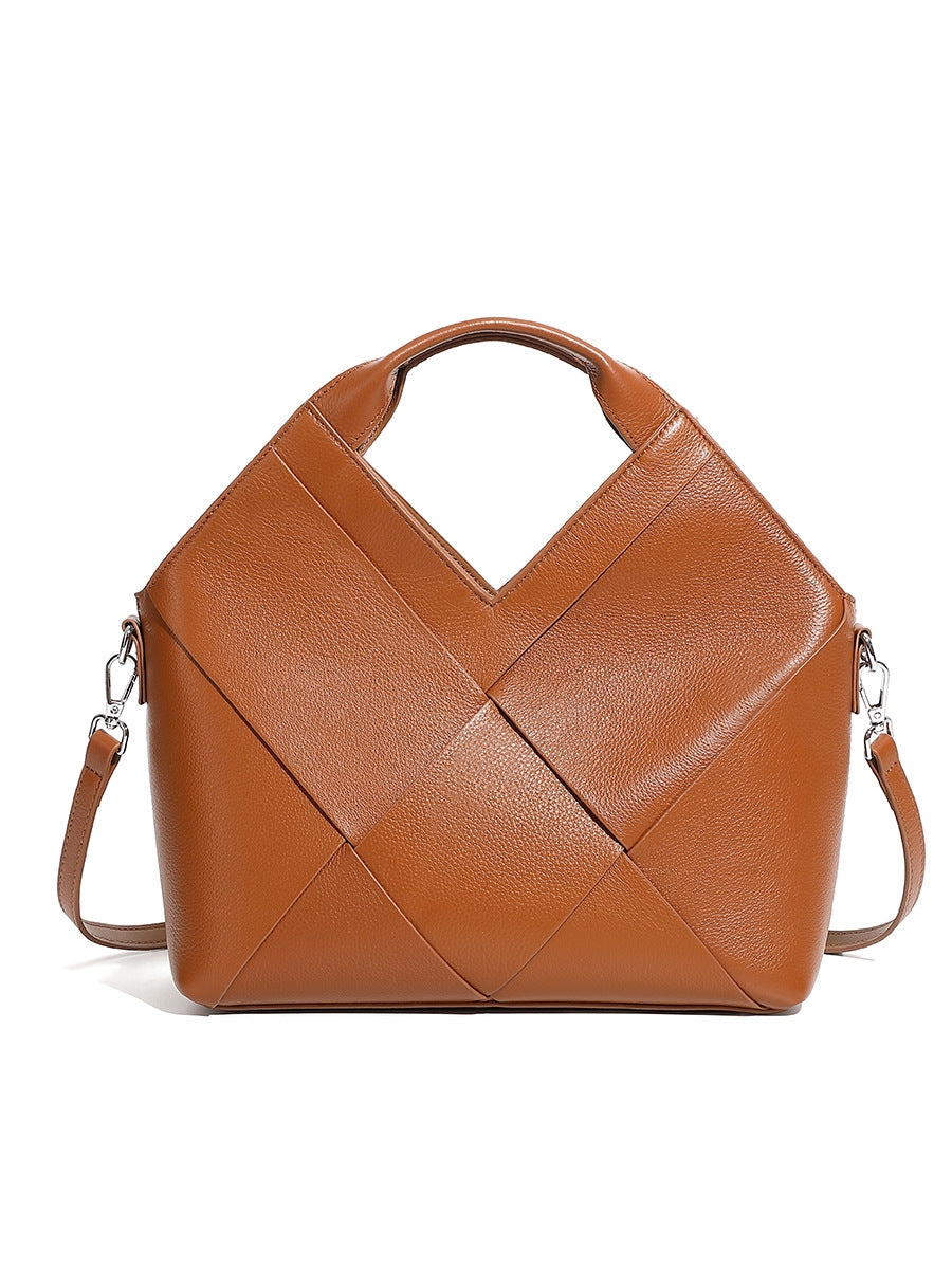 Fashion Genuine Leather Shoulder Crossbody Handbag