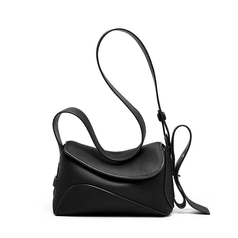 Large Capacity Genuine Leather Shoulder Crossbody Tote Bag