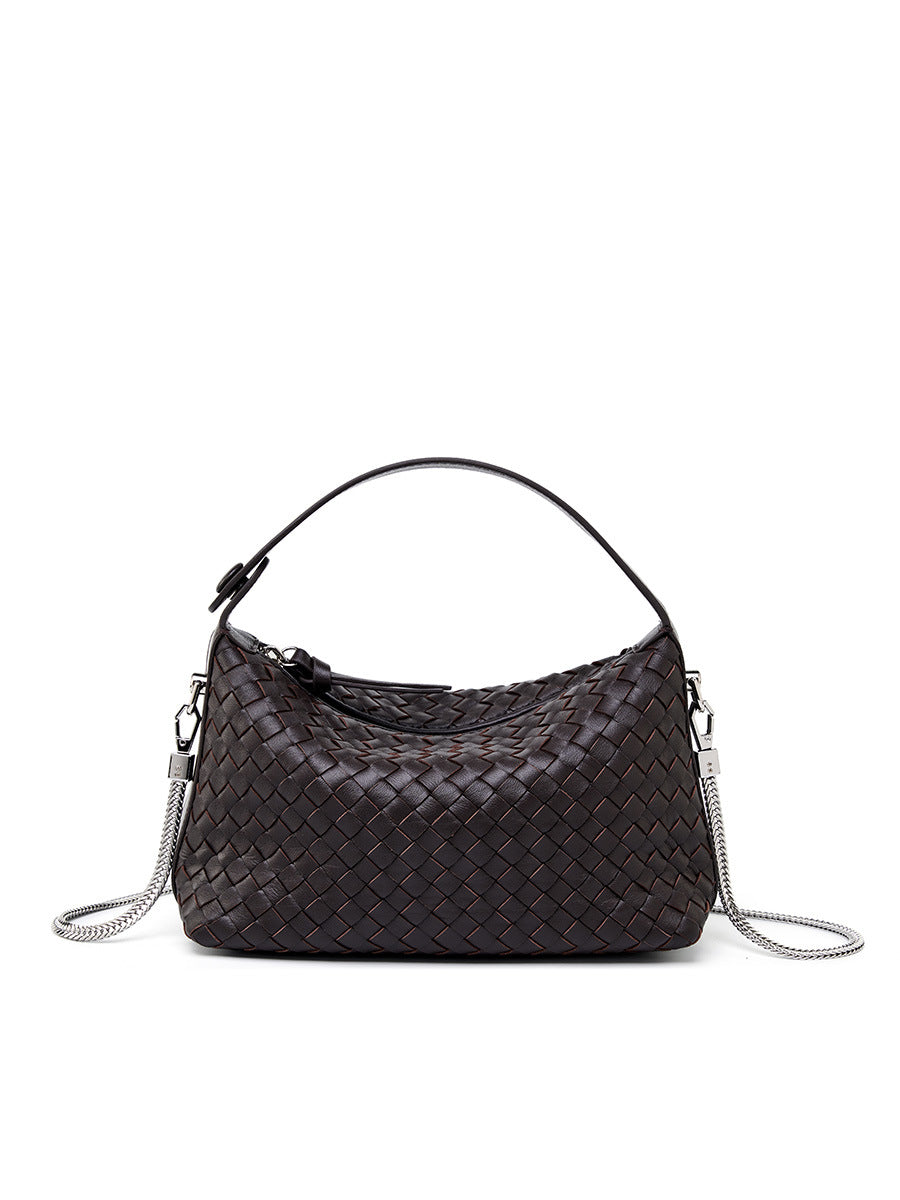 Vintage Top Handle Crossbody Dumpling Bag