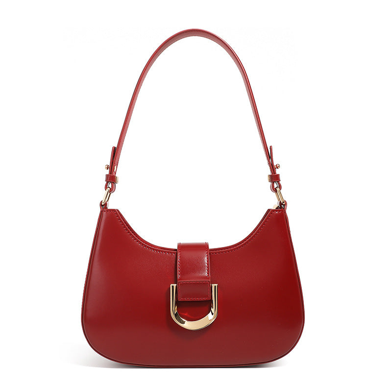 Fashionable Shoulder Crossbody Baguette Bag