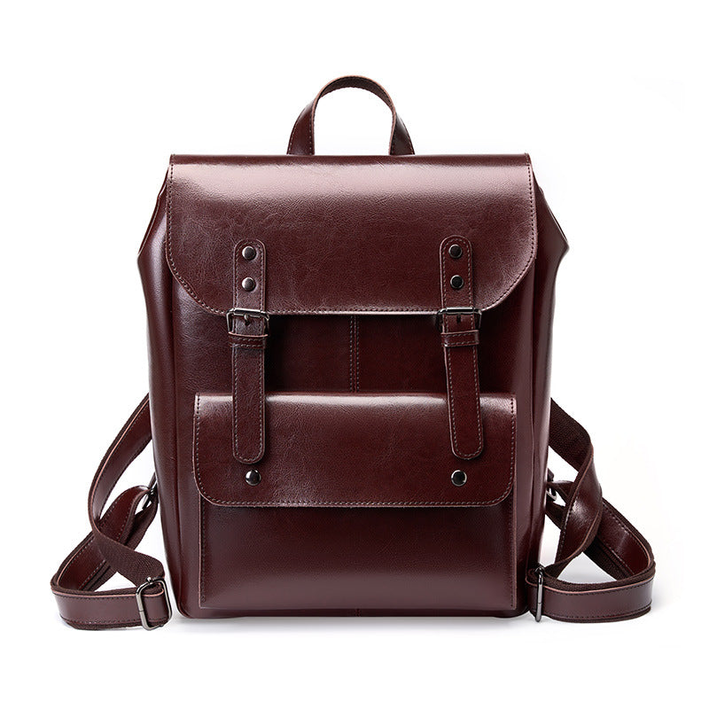 Vintage Genuine Leather Backpack