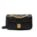 Vintage Single-Shoulder Top-Handle Mini Square Bag