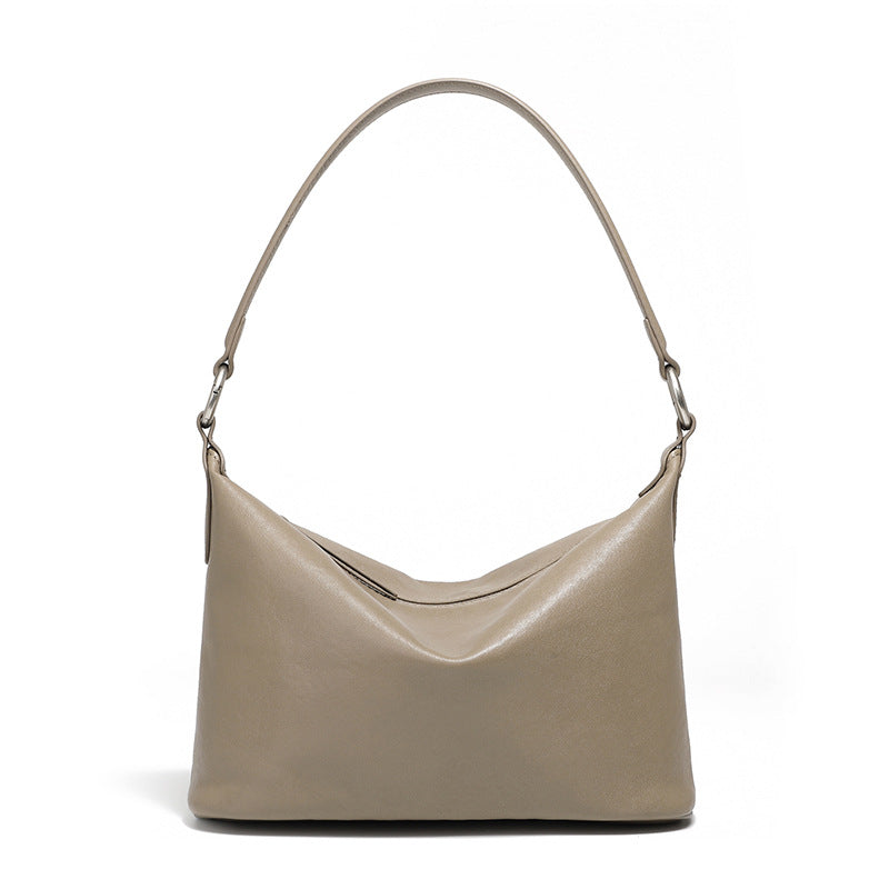 Vintage Genuine Leather Shoulder Crossbody Underarm Bag