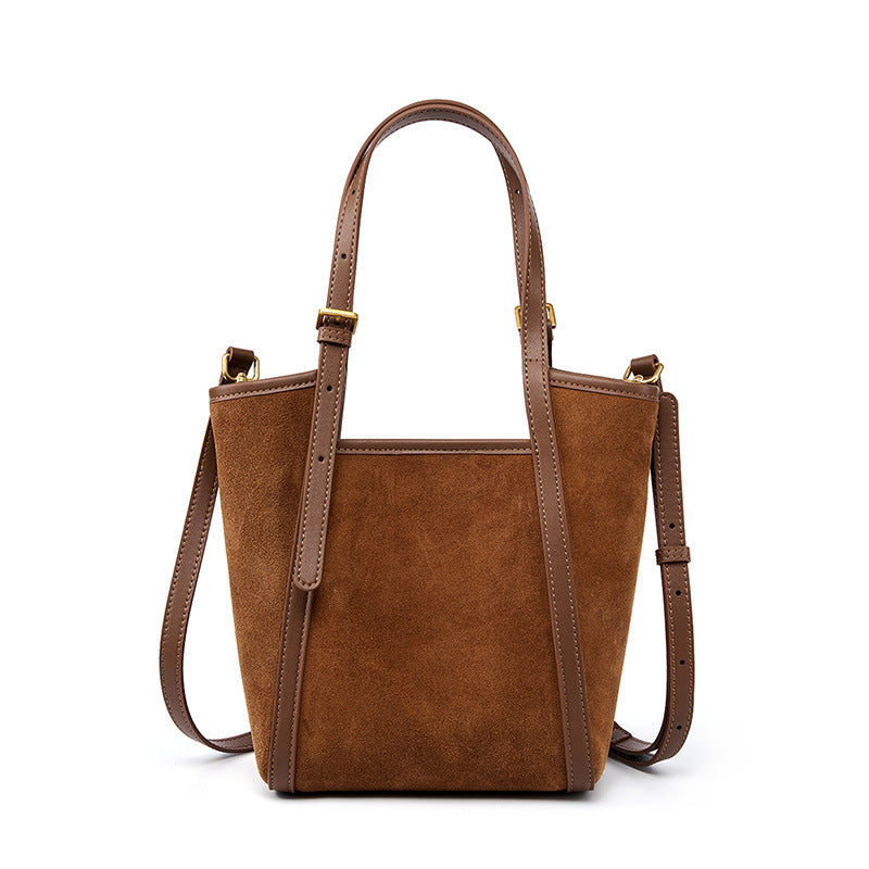 Large Capacity Top-Handle Crossbody Tote Bag