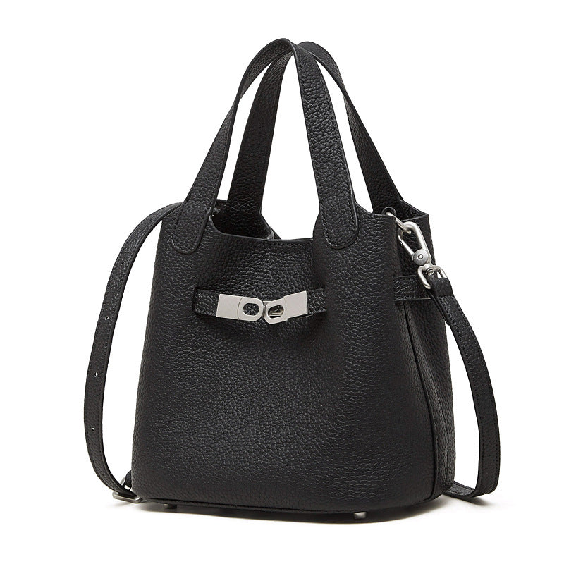 Large Capacity Shoulder Crossbody Handbag Bucket Bag