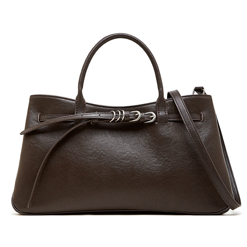 Vintage Shoulder Crossbody Top Handle Briefcase
