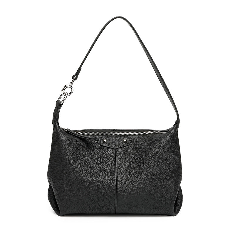 Genuine Leather Shoulder Crossbody Tote