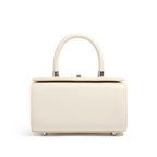 Vintage Top Handle Shoulder Crossbody Box Bag