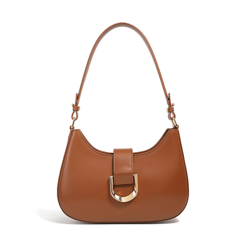 Fashionable Shoulder Crossbody Baguette Bag