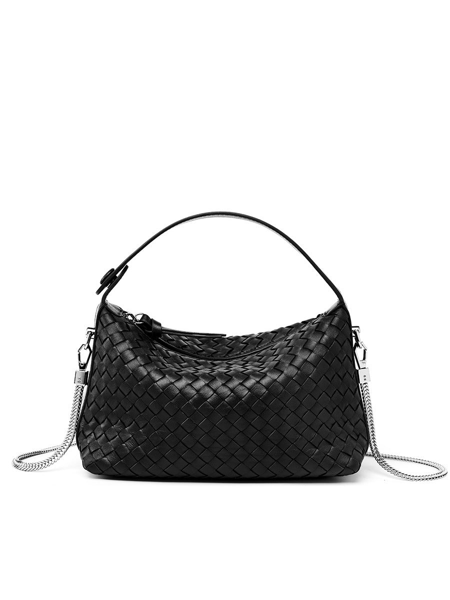Vintage Top Handle Crossbody Dumpling Bag