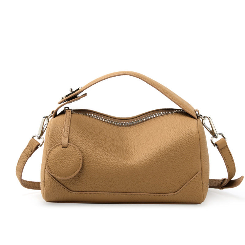 Fashionable Top Handle Crossbody Boston Bag