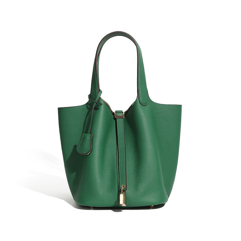 Premium Exquisite Bucket Bag with Top Handle
